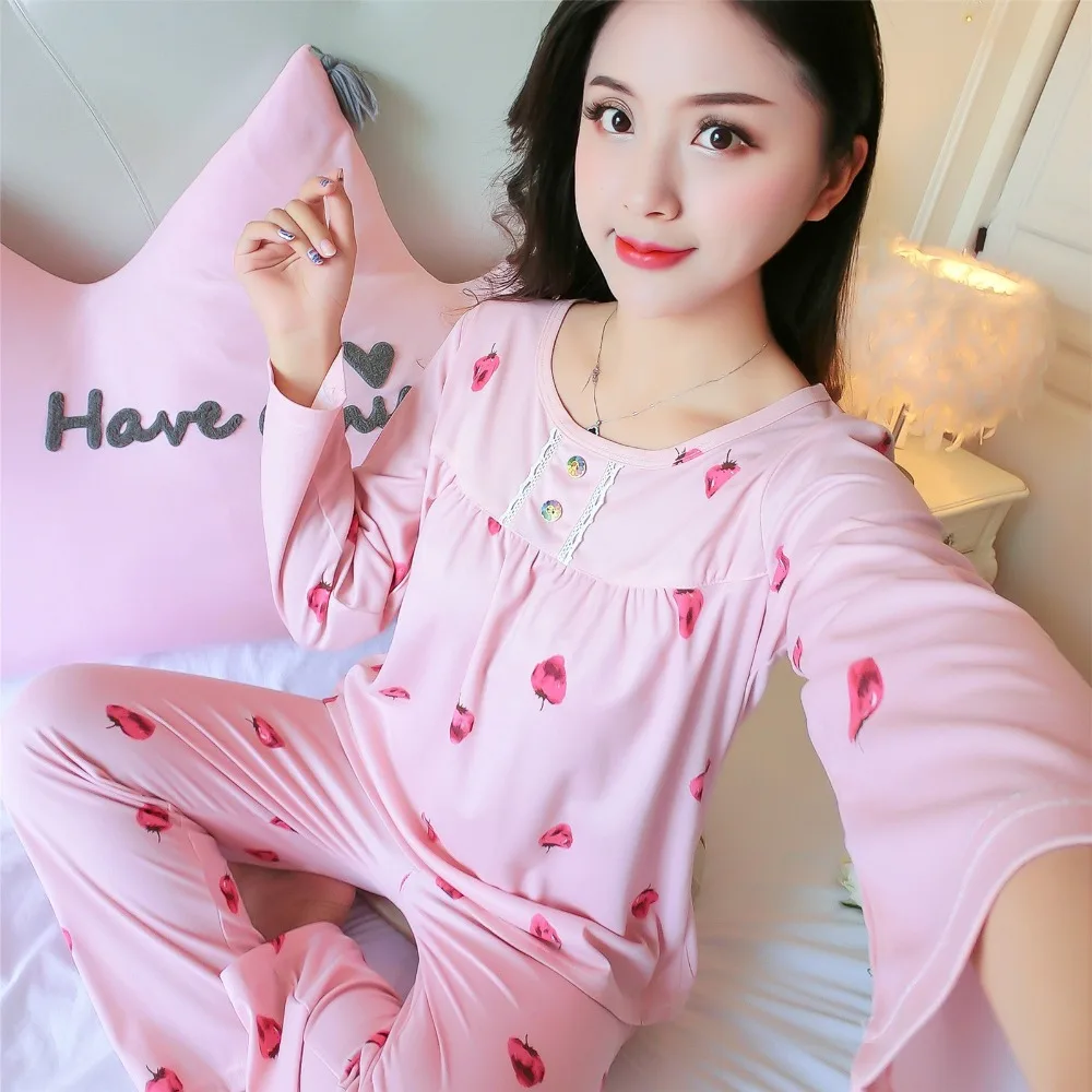 New Arrival Autumn Winter Women Pajama Sets cotton Nighty Sleepwear Cute Cartoon Animal Pattern Pajamas Nightwear Two pcs Set
New Arrival Autumn Winter Women Pajama Sets cotton Nighty Sleepwear Cute Cartoon Animal Pattern Pajamas Nightwear Two pcs Set