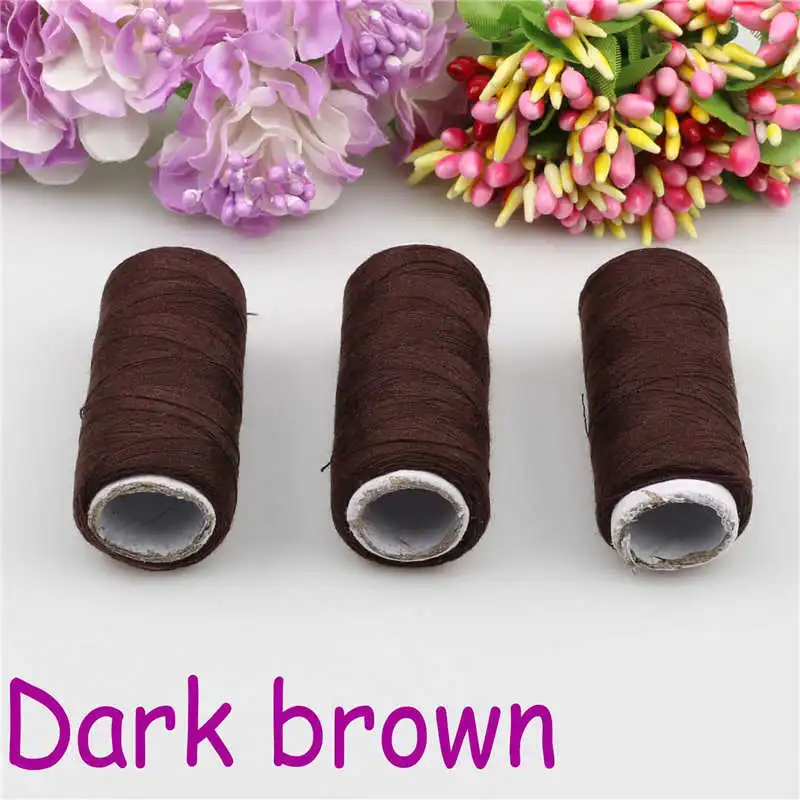 Dark brown 100% Polyester 2pcs 300m Sewing Thread Polyester Thread Set Strong And Durable Sewing Threads For Hand Machines
Dark brown 100% Polyester 2pcs 300m Sewing Thread Polyester Thread Set Strong And Durable Sewing Threads For Hand Machines