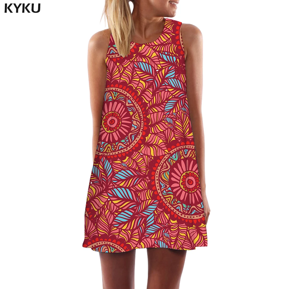KYKU Flower Dress Women Graphics Party Colorful Tank Gothic Sexy Harajuku 3d Print Womens Clothing Elegant Sleeveless Tunic
KYKU Flower Dress Women Graphics Party Colorful Tank Gothic Sexy Harajuku 3d Print Womens Clothing Elegant Sleeveless Tunic