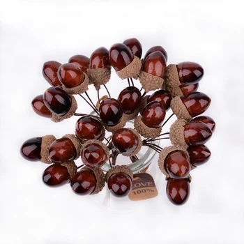 6pcs foam pine cone handmade artificial bouquet Christmas wedding home berry decoration DIY gift box scrapbooking wreath flower
6pcs foam pine cone handmade artificial bouquet Christmas wedding home berry decoration DIY gift box scrapbooking wreath flower