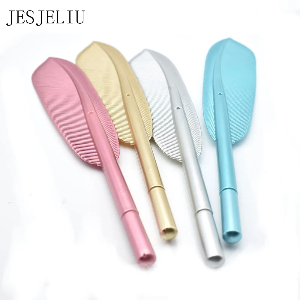 1Pc Cute Feather Metal Handle Stationery Personality Neutral Pen Ballpoint Pen Wholesale Creative School Supplies Writing Tools
1Pc Cute Feather Metal Handle Stationery Personality Neutral Pen Ballpoint Pen Wholesale Creative School Supplies Writing Tools