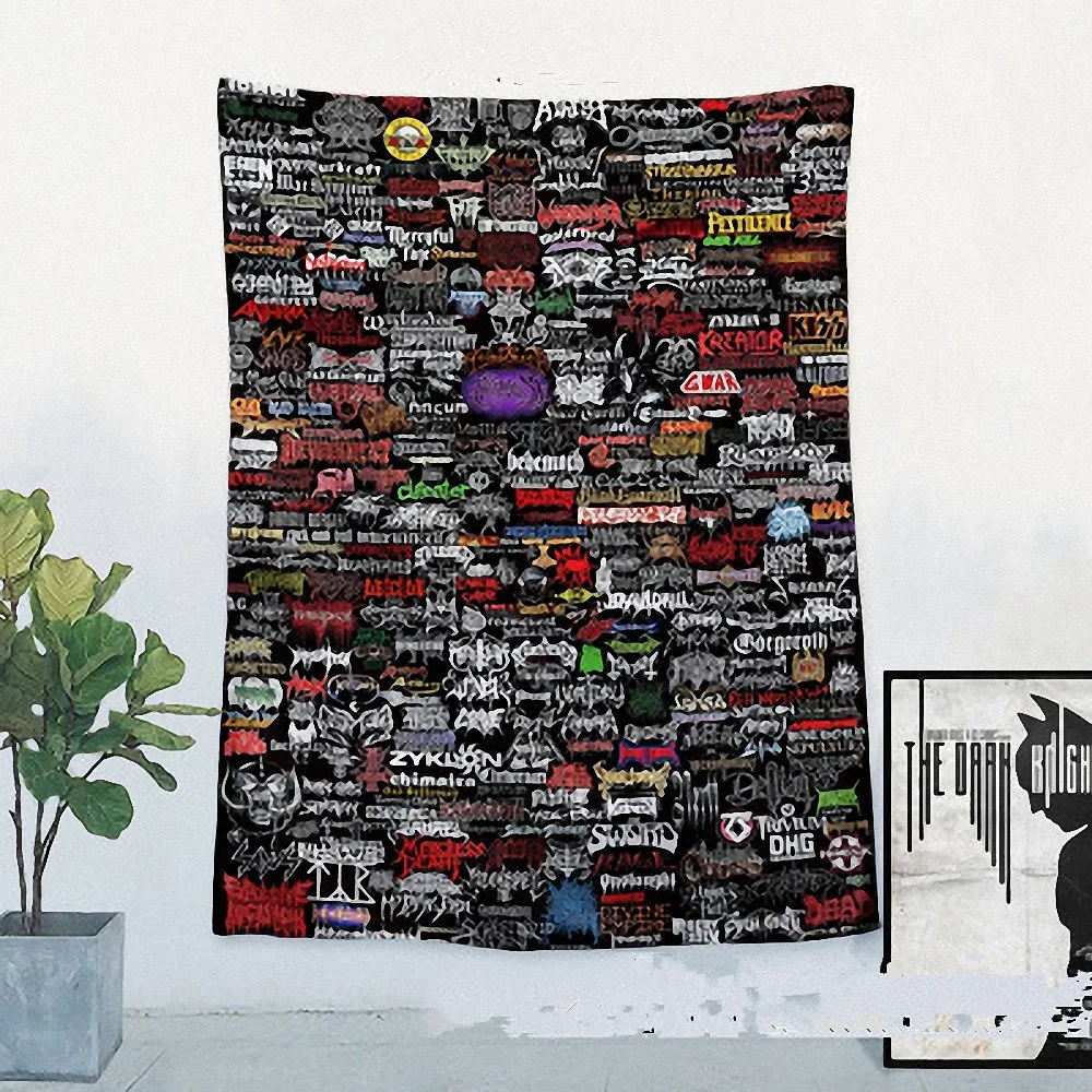Retro Band LOGO Flag Banner Hip hop\Jazz\Reggae\Rock\Heavy metal Music Poster Tapestry Hanging Painting Background Decor Cloth
Retro Band LOGO Flag Banner Hip hop\Jazz\Reggae\Rock\Heavy metal Music Poster Tapestry Hanging Painting Background Decor Cloth