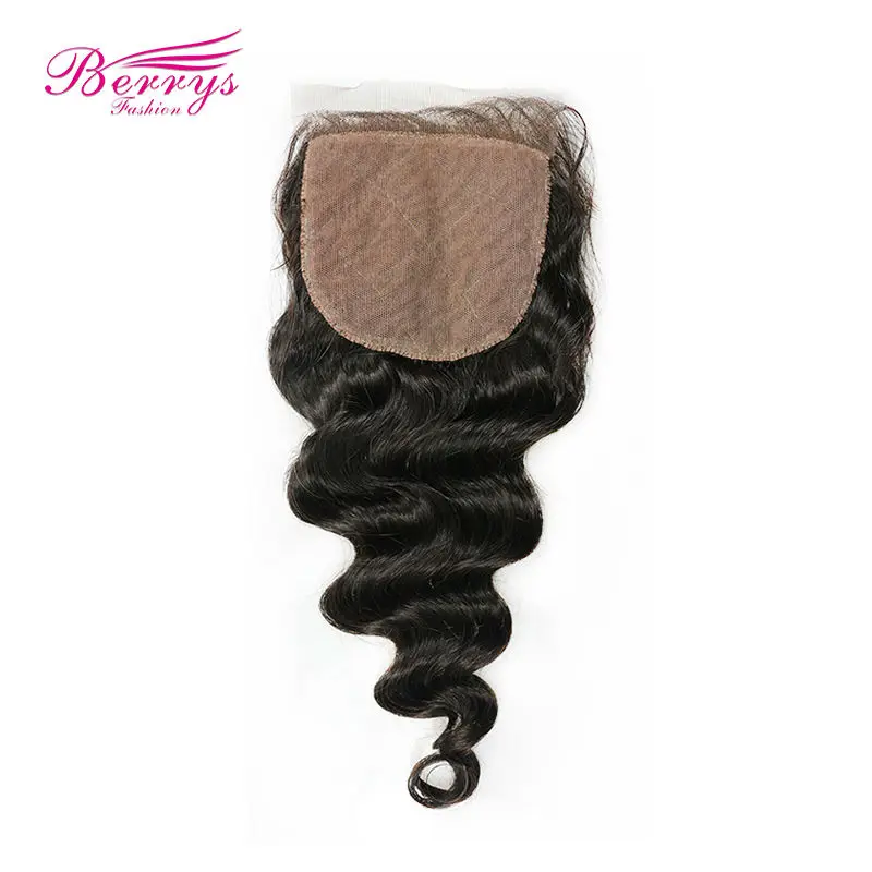 Loose Wave 4x4 Silk Base Lace Closure Peruvian Virgin Hair Closure with Baby Hair Prepluncke Swiss Lace Berrys Fashion Hair
Loose Wave 4x4 Silk Base Lace Closure Peruvian Virgin Hair Closure with Baby Hair Prepluncke Swiss Lace Berrys Fashion Hair