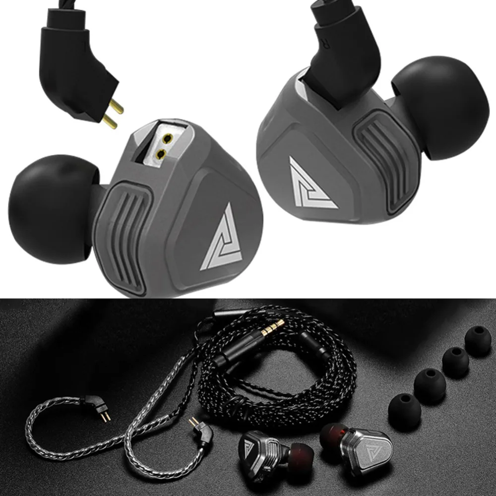 QKZ VK2 Detachable In-Ear HIFI Earphones Sports Heavy Bass Music Mic Earphones Moving Coil Sports In-ear HiFi Sound Earphones
QKZ VK2 Detachable In-Ear HIFI Earphones Sports Heavy Bass Music Mic Earphones Moving Coil Sports In-ear HiFi Sound Earphones