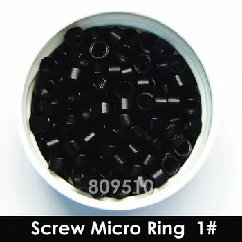 5000pcs/ Lot Aluminum Screw Micro Ring / Micro Beads for Stick Tipe Hair Feather Hair Extension 4 Colors 4 Size
5000pcs/ Lot Aluminum Screw Micro Ring / Micro Beads for Stick Tipe Hair Feather Hair Extension 4 Colors 4 Size