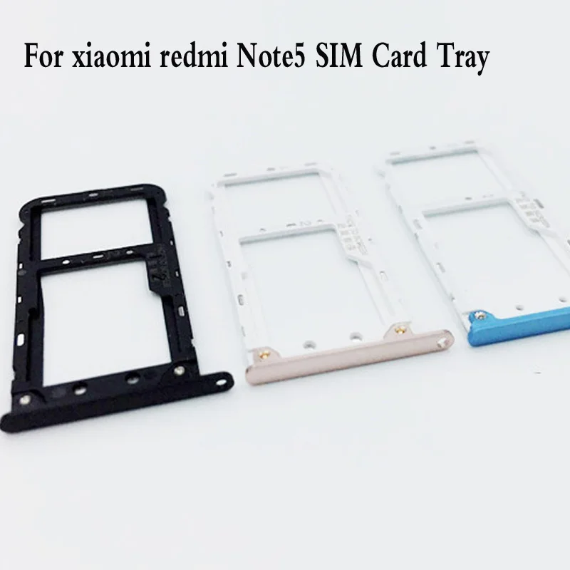 SIM Card Tray Holder Micro SD Card Slot Adapter for Xiaomi redmi Note5 Note 5 pro replacement phone small parts Snapdragon 636
SIM Card Tray Holder Micro SD Card Slot Adapter for Xiaomi redmi Note5 Note 5 pro replacement phone small parts Snapdragon 636