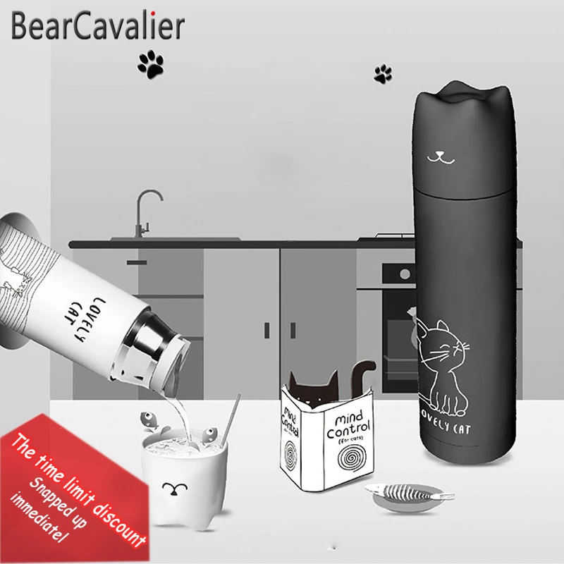 Cute Thermos Cat Vacuum Thermal Mug Flasks Thermos 500ML Lovers Thermos Stainless Steel Coffee Bottle Travel Gift
Cute Thermos Cat Vacuum Thermal Mug Flasks Thermos 500ML Lovers Thermos Stainless Steel Coffee Bottle Travel Gift