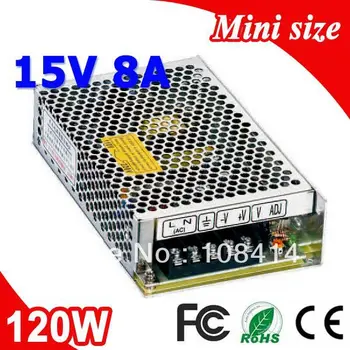 MS-120-15 120W Mean well LED 15V Power Supply 8A Transformer 110V 220V AC to DC Output
MS-120-15 120W Mean well LED 15V Power Supply 8A Transformer 110V 220V AC to DC Output