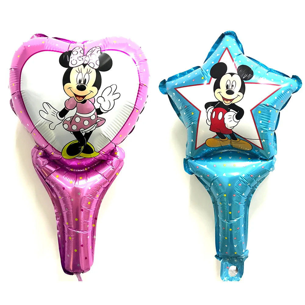 1pcs Mickey Minnie Stars Handheld Aluminum Foil Balloons Birthday Party Decoration Wedding Decoration Children's Toys Globos
1pcs Mickey Minnie Stars Handheld Aluminum Foil Balloons Birthday Party Decoration Wedding Decoration Children's Toys Globos