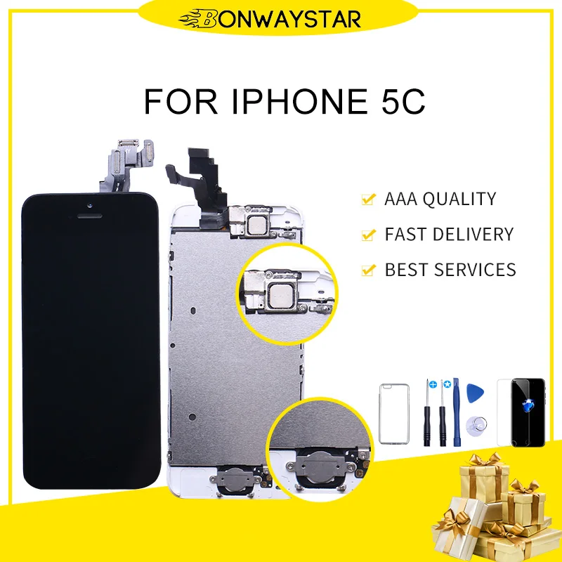 ЖК дисплей в сборе для Apple iPhone 5C A1456 A1507 A1516 A1529 сенсорный экран с цифровым