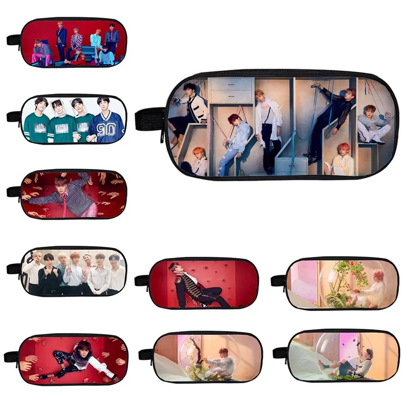 Pencil Case Pencil bag Bangtan Boys Love Yourself Album Poster Print For Girls Boy Kawaii Big PencilCase School Supplies
Pencil Case Pencil bag Bangtan Boys Love Yourself Album Poster Print For Girls Boy Kawaii Big PencilCase School Supplies