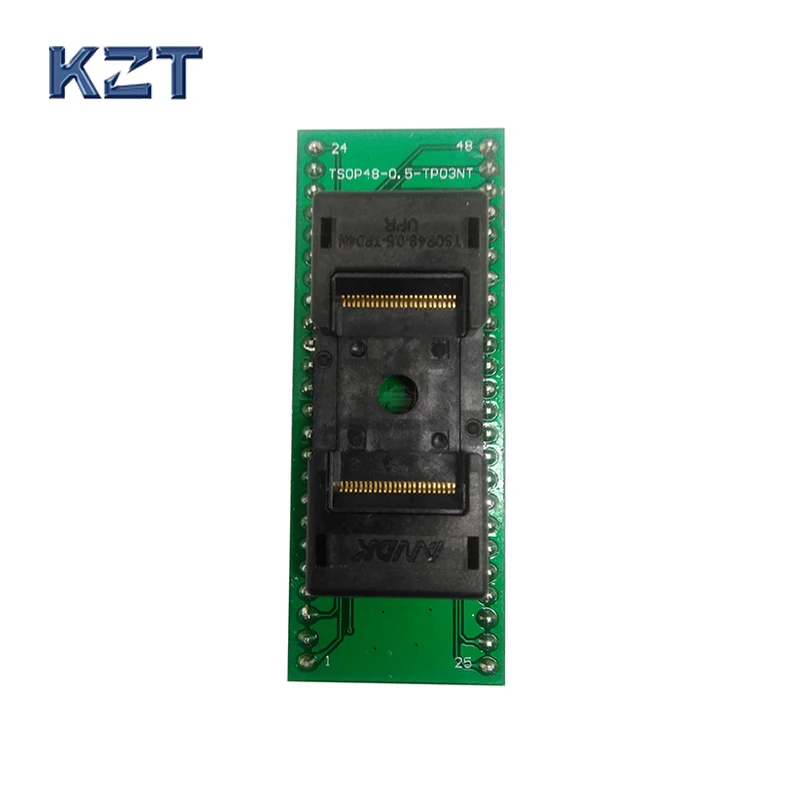 ANDK High Quality Long TSOP48-0.5 Open Top Structure Burn in Socket IC Test Socket Flash Test Socket Adapter tnm5000 programmer
ANDK High Quality Long TSOP48-0.5 Open Top Structure Burn in Socket IC Test Socket Flash Test Socket Adapter tnm5000 programmer