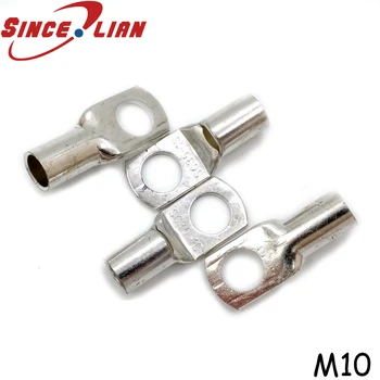 20 Pieces SC35-10 Tin Plated Copper Terminal Connector Block Short Copper Nose 35 Squares of Peek End Copper Wire Ear
20 Pieces SC35-10 Tin Plated Copper Terminal Connector Block Short Copper Nose 35 Squares of Peek End Copper Wire Ear