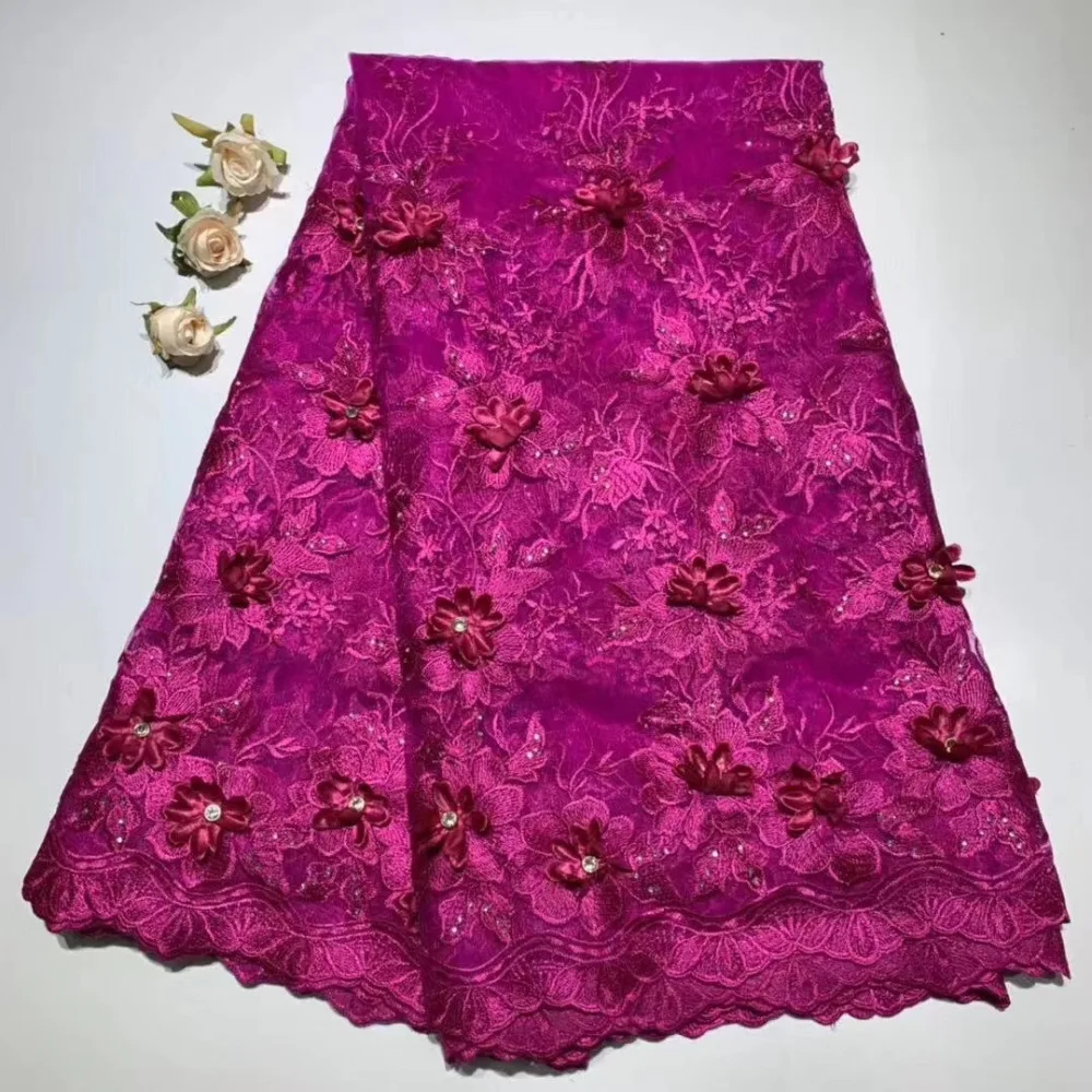 2019 Latest Best Quality African french tulle lace fabrics High Quality French 3d frlowr Mesh Lace Fabric For Wedding dress 
2019 Latest Best Quality African french tulle lace fabrics High Quality French 3d frlowr Mesh Lace Fabric For Wedding dress