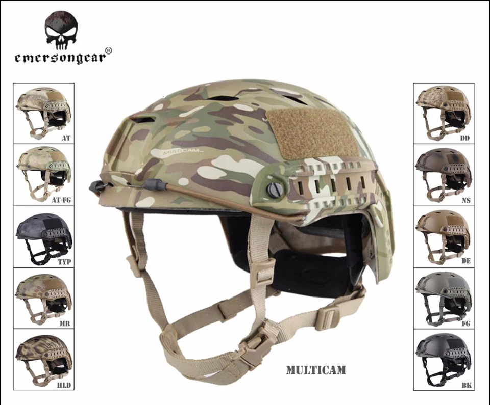 Military Airsoft Helmet Combat EMERSON Fast Helmet BJ Type Multicam Black EM5659
Military Airsoft Helmet Combat EMERSON Fast Helmet BJ Type Multicam Black EM5659