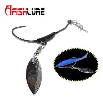 3 pcs/lot Crank fishing hook with the lead with Metal Spoons sequins 2g/4g/7g Add of bait Lead Soft bait worm hooks Spring Pesca
3 pcs/lot Crank fishing hook with the lead with Metal Spoons sequins 2g/4g/7g Add of bait Lead Soft bait worm hooks Spring Pesca