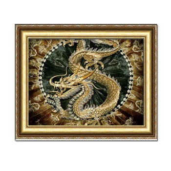 DIY Handmade Canvas Needlework Embroidery Cross Stitch Kits 3D Diamond Mosaic Painting Chinese Dragon Car Home Decoration
DIY Handmade Canvas Needlework Embroidery Cross Stitch Kits 3D Diamond Mosaic Painting Chinese Dragon Car Home Decoration