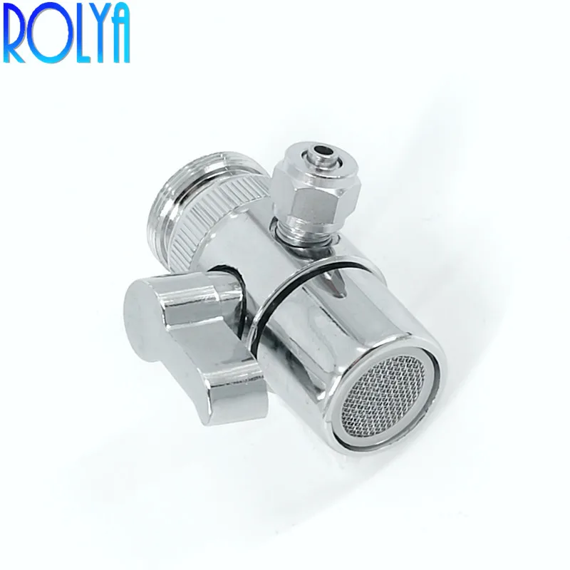 ROLYA Wholesale 1/4'' Basin Mixer Tap Kitchen Faucet Spout Diverter for Ro Water Filter Switch Valve Drinking Water Machine
ROLYA Wholesale 1/4'' Basin Mixer Tap Kitchen Faucet Spout Diverter for Ro Water Filter Switch Valve Drinking Water Machine
