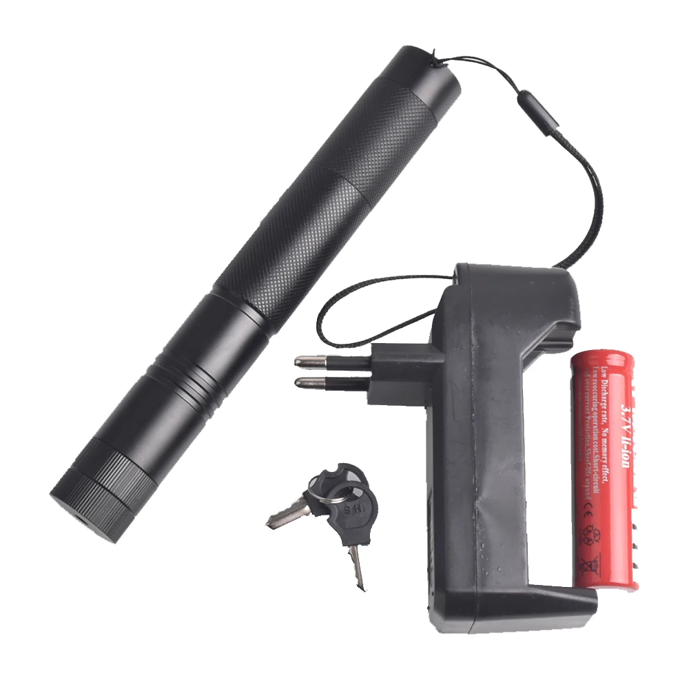 532 nm Green Laser Sight laser pointer Powerful 10000m device Adjustable Focus Lazer with laser +Charger+18650 Battery
532 nm Green Laser Sight laser pointer Powerful 10000m device Adjustable Focus Lazer with laser +Charger+18650 Battery