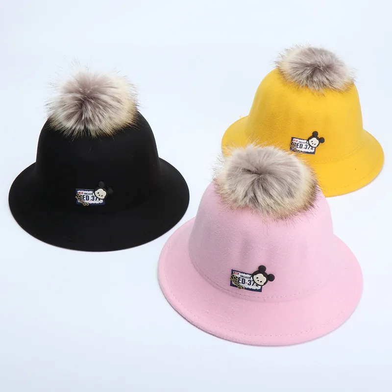 2018 Fashion Autumn Winter Woolen Hat Kids Boys Girls Sunbonnet Sun Hats 50CM Caps Keep Warm Stylish Cool Cute Pom Pom Hat Kids
2018 Fashion Autumn Winter Woolen Hat Kids Boys Girls Sunbonnet Sun Hats 50CM Caps Keep Warm Stylish Cool Cute Pom Pom Hat Kids