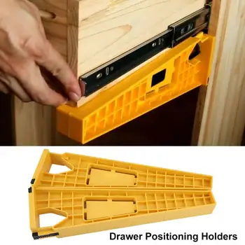 2pcs Drawer Slide Jig Positioning Holders Mounting Tool Cabinet Drawer Track Installation Jig Mounting Cabinet Hardware Woodwork
2pcs Drawer Slide Jig Positioning Holders Mounting Tool Cabinet Drawer Track Installation Jig Mounting Cabinet Hardware Woodwork