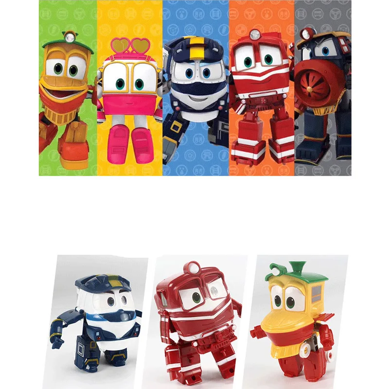 6 Types 13.5cm Robot Trains Transformation Kay Train Deformation Train Car Action Figure Toys with Opp Bag
6 Types 13.5cm Robot Trains Transformation Kay Train Deformation Train Car Action Figure Toys with Opp Bag