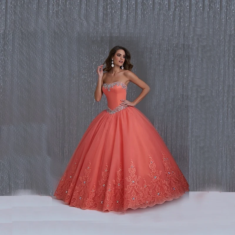 2015 Fashionable Quinceanera Gowns Strapless with Rhinestone Applique Vestido de 15 Anos de Debutante Quinceanera Dresses
2015 Fashionable Quinceanera Gowns Strapless with Rhinestone Applique Vestido de 15 Anos de Debutante Quinceanera Dresses