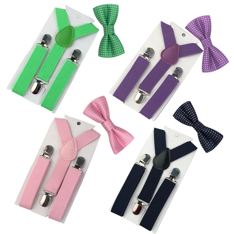 2PCS 1-8 Year Hot Kid Suspenders Baby Bowtie Bow Tie Adjustable Elastic Wedding Matching Colors Boys Ties YHHtr0008
2PCS 1-8 Year Hot Kid Suspenders Baby Bowtie Bow Tie Adjustable Elastic Wedding Matching Colors Boys Ties YHHtr0008