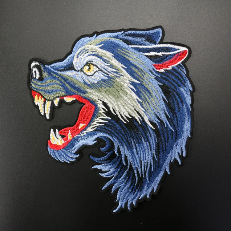 PGY 1PCS Punk Wolf Patches for Clothes Animal Sticker On Clothing Diy Big Biker Patch Cool Coat Appliques Garment Decor Parches
PGY 1PCS Punk Wolf Patches for Clothes Animal Sticker On Clothing Diy Big Biker Patch Cool Coat Appliques Garment Decor Parches