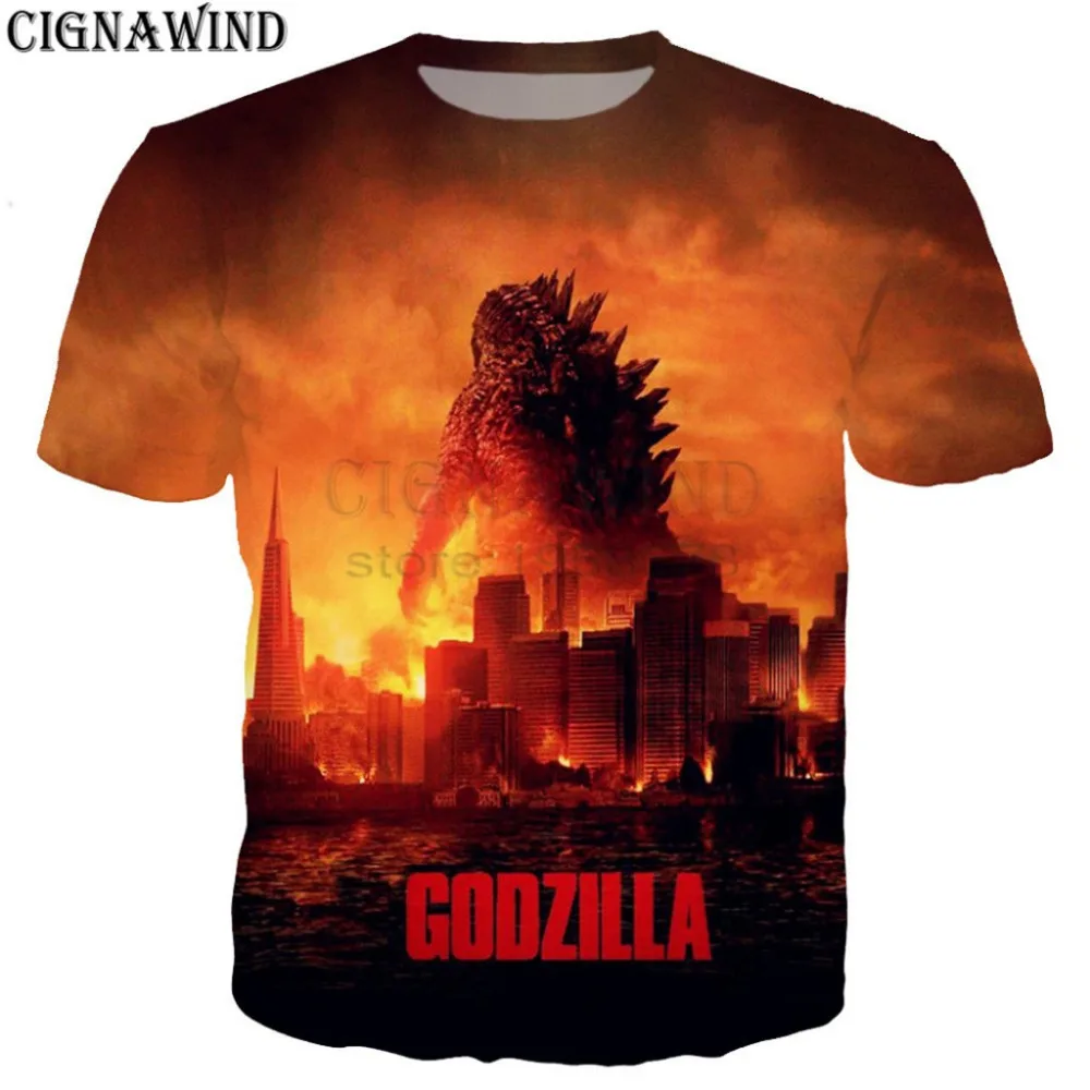 Latest Harajuku movie Godzilla: King of the Monsters 3D print t-shirts casual hip hop style tshirt streetwear summer tops
Latest Harajuku movie Godzilla: King of the Monsters 3D print t-shirts casual hip hop style tshirt streetwear summer tops