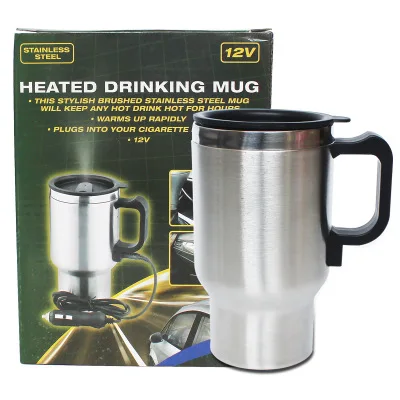 12V Auto Car Heating Electric Kettle Car Cigarette Lighter Heating Cup Thermostat Bottle Coffee Heated Mug Thermal Travel Cup
12V Auto Car Heating Electric Kettle Car Cigarette Lighter Heating Cup Thermostat Bottle Coffee Heated Mug Thermal Travel Cup