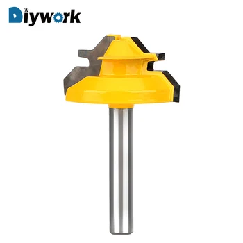 DIYWORK 1/4'' Tungsten Woodworking Cutter Tool Shank Lock Miter Router Bit 45 Degree Woodwork
DIYWORK 1/4'' Tungsten Woodworking Cutter Tool Shank Lock Miter Router Bit 45 Degree Woodwork