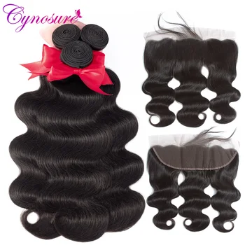 Cynosure Peruvian Hair Bundles with Frontal Closure Double Weft Remy Human Hair Body Wave 3 Bundles with Frontal Closure
Cynosure Peruvian Hair Bundles with Frontal Closure Double Weft Remy Human Hair Body Wave 3 Bundles with Frontal Closure