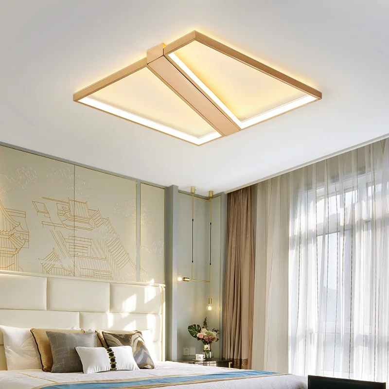 Modern led ceiling light Aluminum decorative lights for living dining room creative overhead fixtures Square ceiling lamp
Modern led ceiling light Aluminum decorative lights for living dining room creative overhead fixtures Square ceiling lamp