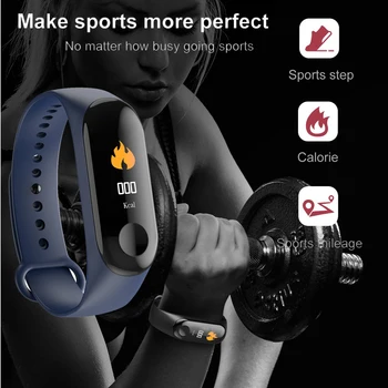 Smart Bracelet Blood Pressure & Heart Rate Monitor Color Touch Screen Fitness Tracker Pedometer Activity Monitor Smart Watch
Smart Bracelet Blood Pressure & Heart Rate Monitor Color Touch Screen Fitness Tracker Pedometer Activity Monitor Smart Watch