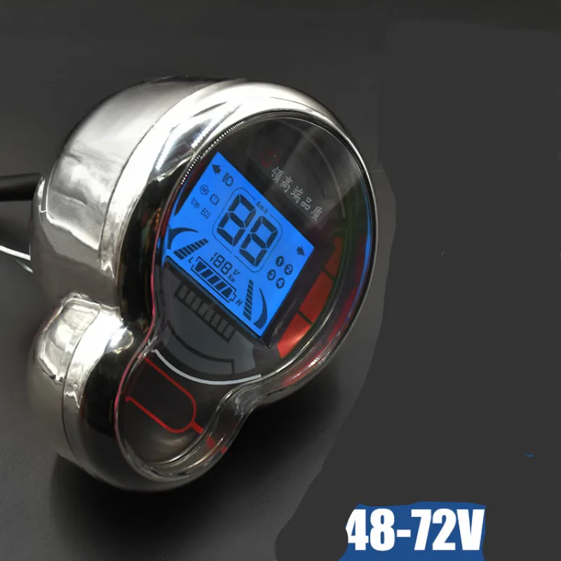 Electric Vehicle LCD Meter Electricity Display Mileage 48V60V72V LCD Meter Instrument
Electric Vehicle LCD Meter Electricity Display Mileage 48V60V72V LCD Meter Instrument