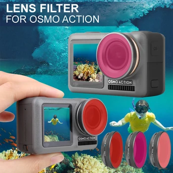 SUNNYLIFE 2pcs Purple Red Diving Lens Filter + 1pcs Pink Snorkel Lens Filter for DJI OSMO Action Camera Lens Accessories Gadgets
SUNNYLIFE 2pcs Purple Red Diving Lens Filter + 1pcs Pink Snorkel Lens Filter for DJI OSMO Action Camera Lens Accessories Gadgets