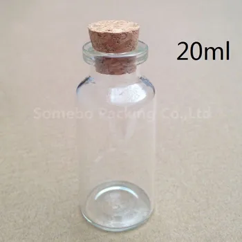 100pcs/lot 27*58*12.5mm 20ml Glass Bottles With Cork Small Transparent Mini Empty Glass Vials Jars
100pcs/lot 27*58*12.5mm 20ml Glass Bottles With Cork Small Transparent Mini Empty Glass Vials Jars
