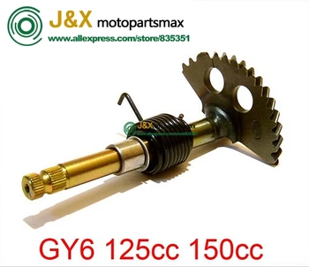 GY6 125 or 150cc Kick Start Gear Shaft Spindle With Spring 1p52qmi 1p57qmj 152QMI 157QMJ Moped Scooter Engine
GY6 125 or 150cc Kick Start Gear Shaft Spindle With Spring 1p52qmi 1p57qmj 152QMI 157QMJ Moped Scooter Engine