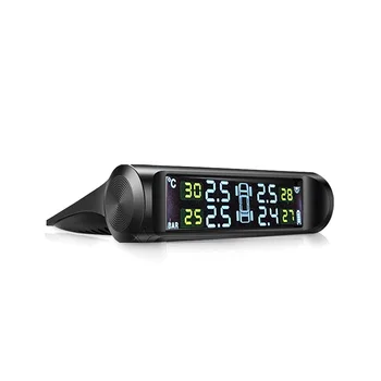 Universal Wireless TPMS Tyre Pressure Monitoring System Solar Tyre Pressure Monitor 4 Sensor Auto Security Alarm Systems
Universal Wireless TPMS Tyre Pressure Monitoring System Solar Tyre Pressure Monitor 4 Sensor Auto Security Alarm Systems