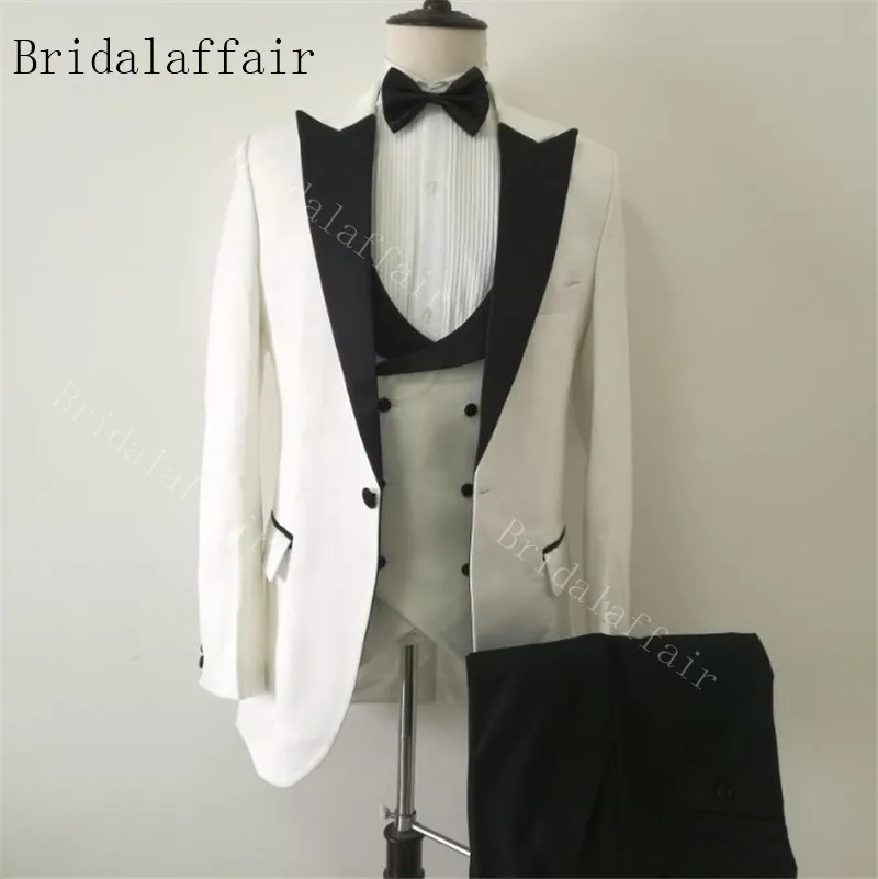 Мужской костюм Bridalaffair, свадебное платье для выпускного вечера, смокинг, приталенные мужские деловые костюмы, комплект из 3 предметов (пиджак + брюки + жилет), мужской костюм
Мужской костюм Bridalaffair, свадебное платье для выпускного вечера, смокинг, приталенные мужские деловые костюмы, комплект из 3 предметов (пиджак + брюки + жилет), мужской костюм