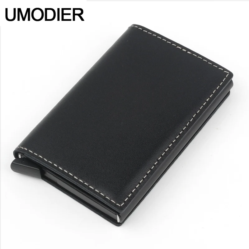 UMODIER Aluminium Anti Rfid Blocking Creditcard Holder Protector Slim Genuine Leather Wallet Metal Case to Protect Credit Cards
UMODIER Aluminium Anti Rfid Blocking Creditcard Holder Protector Slim Genuine Leather Wallet Metal Case to Protect Credit Cards