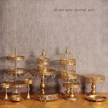gold wedding cake stand set 12 pieces cupcake stand barware decorating cooking cake tools bakeware set party dinnerware
gold wedding cake stand set 12 pieces cupcake stand barware decorating cooking cake tools bakeware set party dinnerware