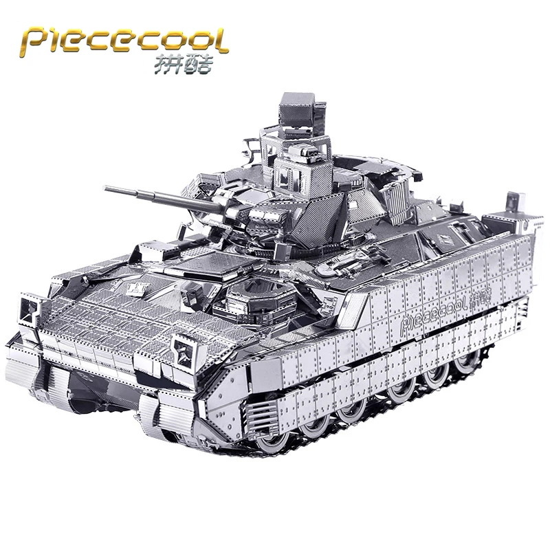 Piececool 3D Metal Puzzle Figure Toy M2A3 BRADLEY IFV TANK Educational 3D Model toys DIY laser cut hand jigsaw Sets For Children
Piececool 3D Metal Puzzle Figure Toy M2A3 BRADLEY IFV TANK Educational 3D Model toys DIY laser cut hand jigsaw Sets For Children