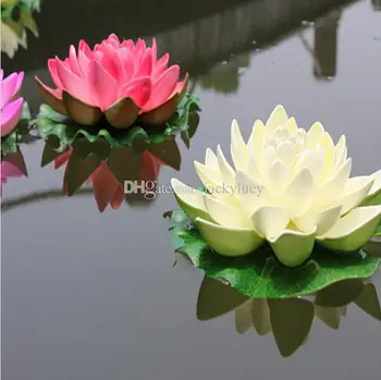 17cm Floating Artificial Lotus Ornament for Garden Pond Fish Tank Pond Water lily Lotus Artificial Flowers Home Decor
17cm Floating Artificial Lotus Ornament for Garden Pond Fish Tank Pond Water lily Lotus Artificial Flowers Home Decor
