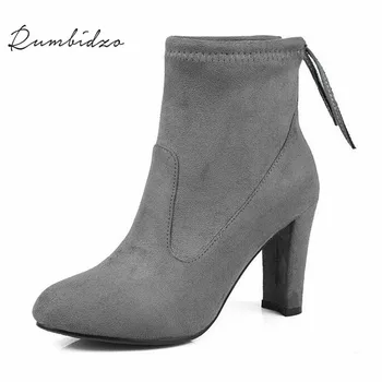 Rumbidzo Women Boots 2018 RoundToe Woman Ankle Winter Boots Zipper Short Plush Chunky Strange Style High Heels Bootie
Rumbidzo Women Boots 2018 RoundToe Woman Ankle Winter Boots Zipper Short Plush Chunky Strange Style High Heels Bootie