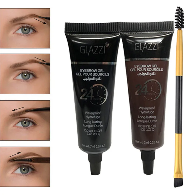 2018 New Design Two Color Liquid Eyebrow Dye Cream Set Waterproof Durable Long lasting Makeup Gift Dropshipping
2018 New Design Two Color Liquid Eyebrow Dye Cream Set Waterproof Durable Long lasting Makeup Gift Dropshipping