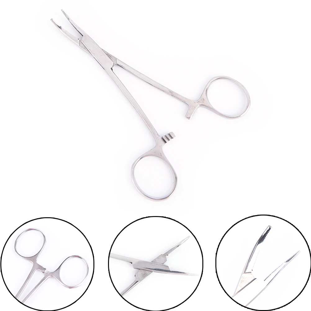 Good deal New 5" Fishing Hemostat Locking Clamps Forceps Stainless Steel Curved Tip
Good deal New 5" Fishing Hemostat Locking Clamps Forceps Stainless Steel Curved Tip