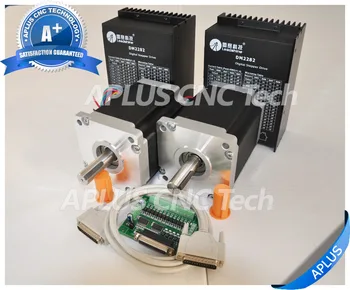 2-Axis NEMA 42 Stepper Motor (3256oz-in/150mm/6.0A) & 220VAC Stepper Driver DM2282 Kit
2-Axis NEMA 42 Stepper Motor (3256oz-in/150mm/6.0A) & 220VAC Stepper Driver DM2282 Kit