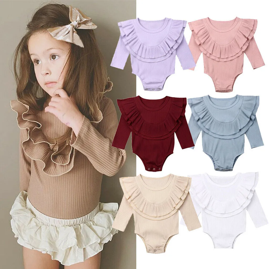 Autumn Baby Girls Boys Ruffles Romper Clothes Newborn Infant Toddler Solid Long Short Jumpsuit Casual Outfits одежда для пупсов
Autumn Baby Girls Boys Ruffles Romper Clothes Newborn Infant Toddler Solid Long Short Jumpsuit Casual Outfits одежда для пупсов